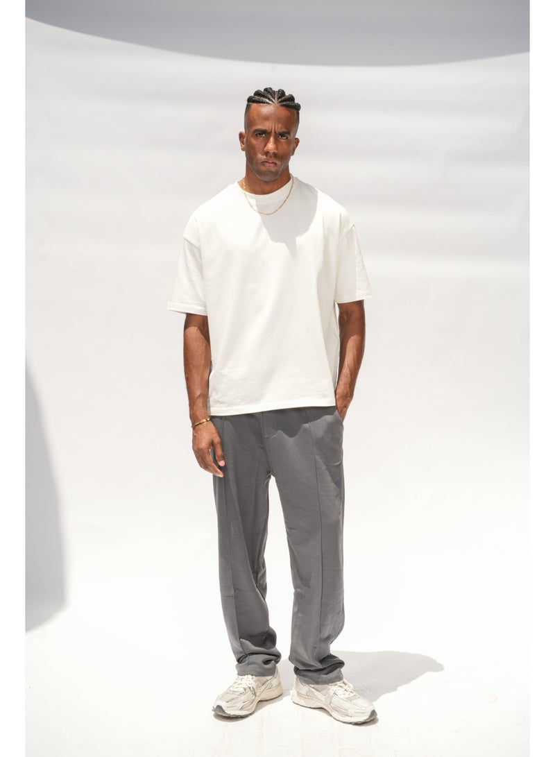 AMICI Lined comfy sweatpants Charcoal - Image 1